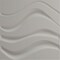 Ekena Millwork 19 5/8in. W x 19 5/8in. H Wave EnduraWall Decorative 3D Wall Panel Covers 2.67 Sq. Ft. WP20X20WVCDB - alternate 6